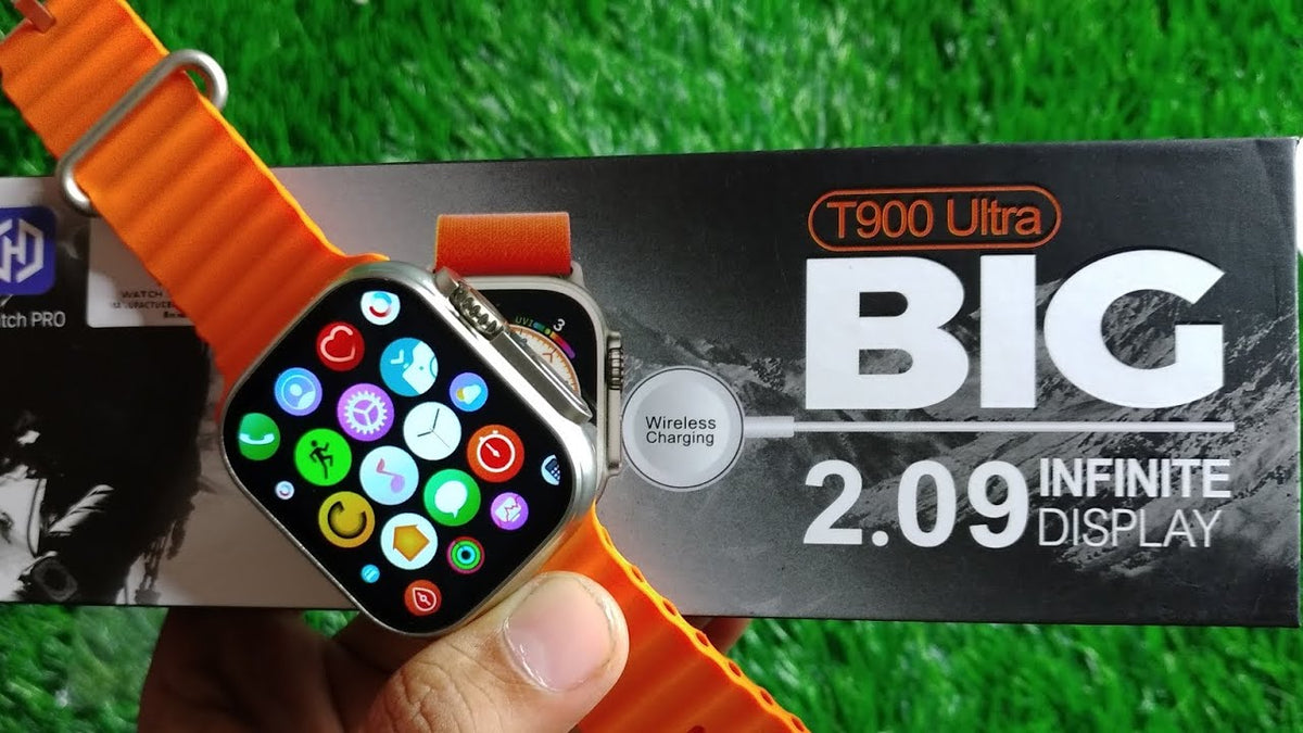 T900 Ultra Smart Watch Fitness Tracker - 2.09 Infinite Display (Random Color)