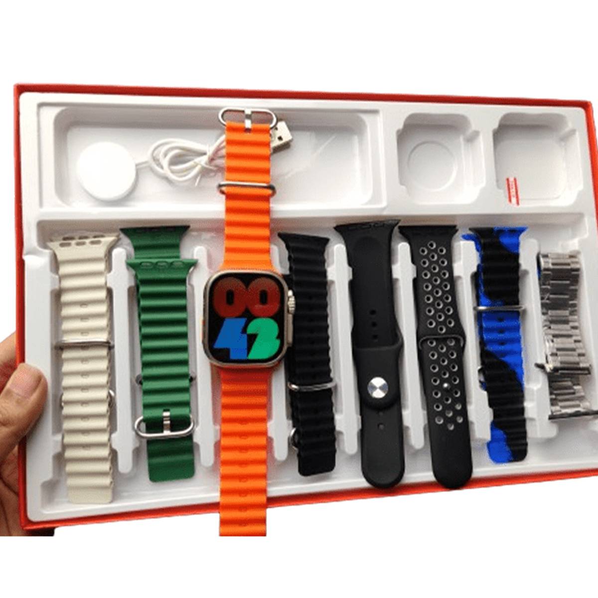 9+1 Z60 Ultra-2 Big Ips Display 49mm 8+Silicone Case