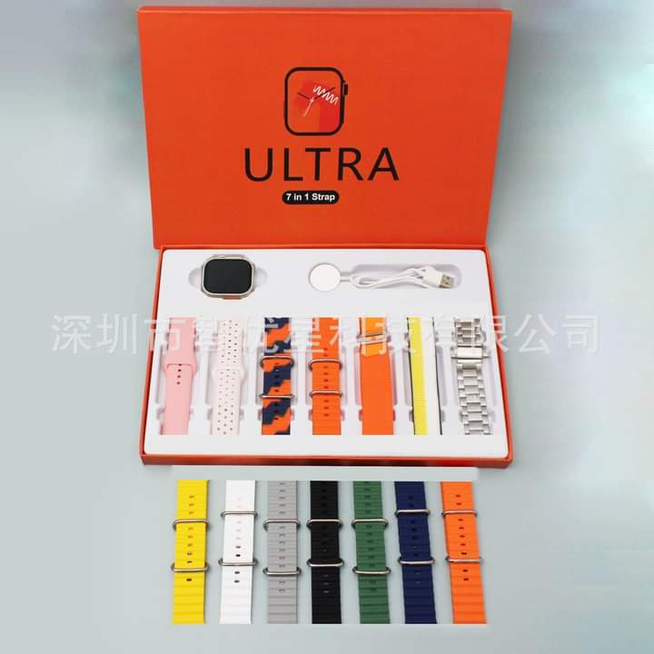 7-In-1 Ultra Smart Watch – Advanced Multi-Feature Fitness
