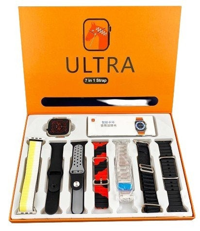 7-In-1 Ultra Smart Watch – Advanced Multi-Feature Fitness