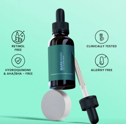 Markaway Stretch Mark Serum – Herbal Formula For Hydration, Toning