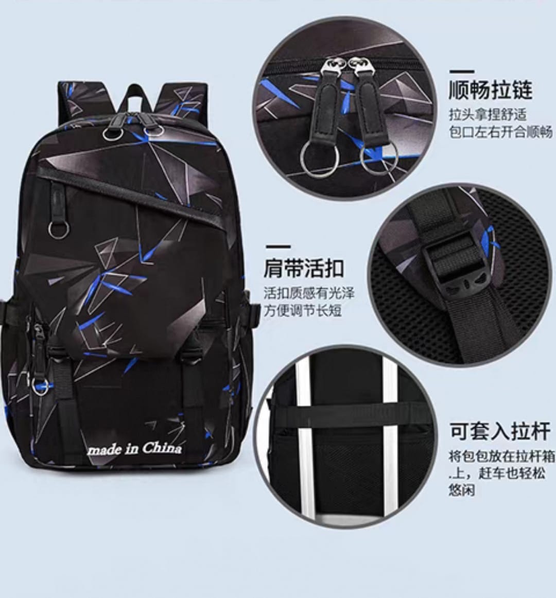 School Backpack For Boys & Girls | Premium Quality | Durable, Lightweight & Comfortable Carry | Blue