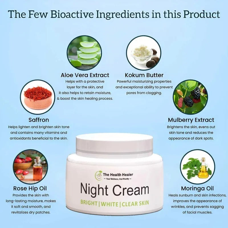 Nocturne Radiance Night Cream – Overnight Skin