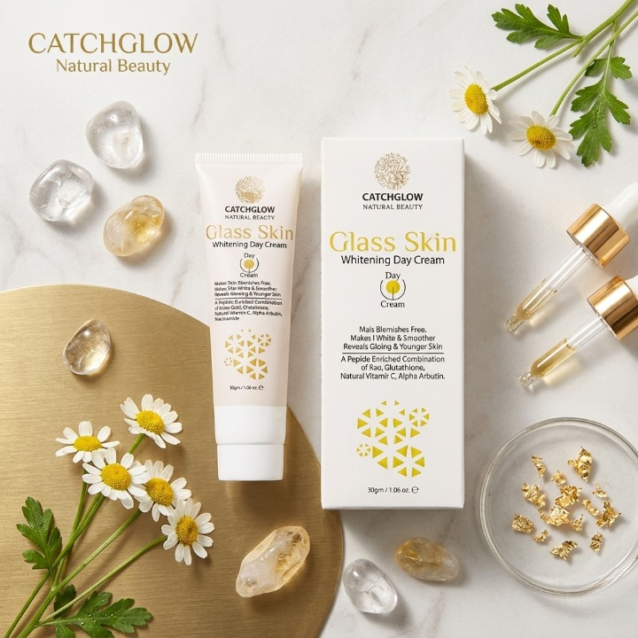 Catchglow Natural Beauty Glass Skin Whitening Day Cream