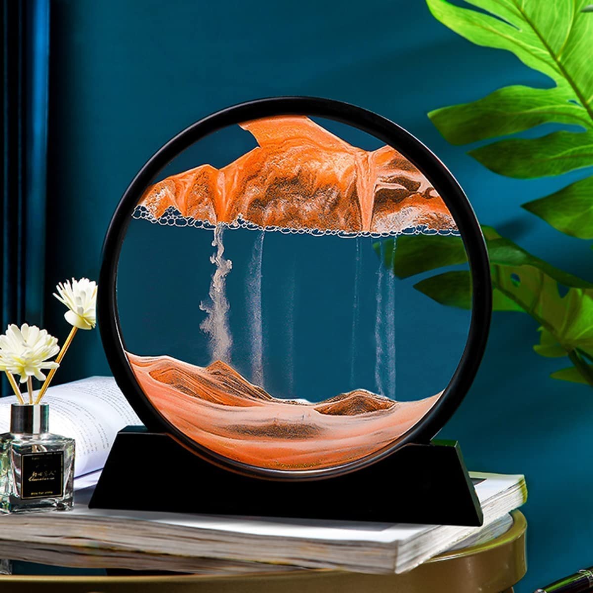 Sandscape Painting 3D Moving Sand Art Hourglass Sand Timer