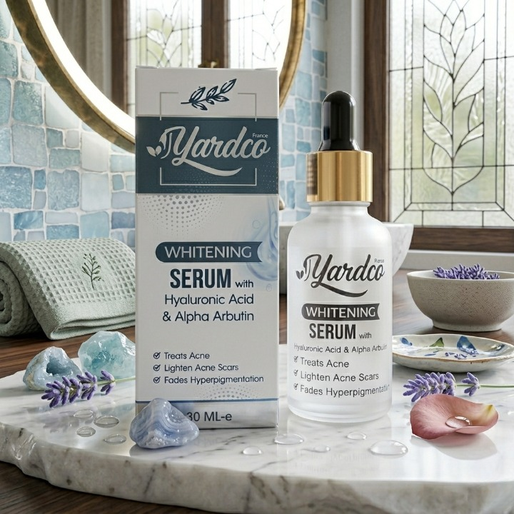 Yardco Whitening Serum With Hyaluronic Acid And Alpha Arbutin