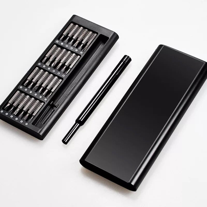 24 In 1 Screwdriver Bit Set Magnetic Disassembly Tool Durable Compact