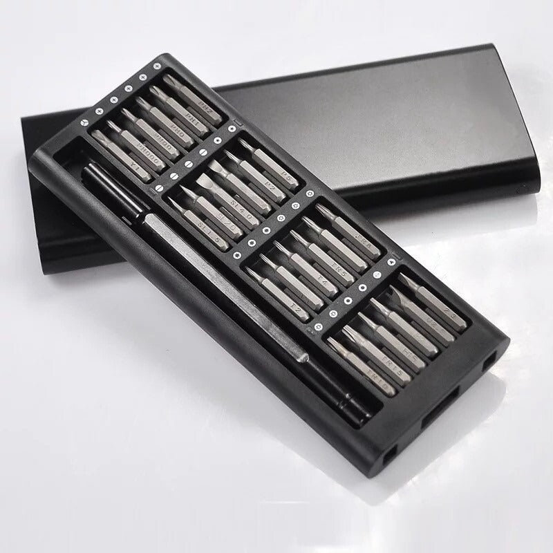 24 In 1 Screwdriver Bit Set Magnetic Disassembly Tool Durable Compact