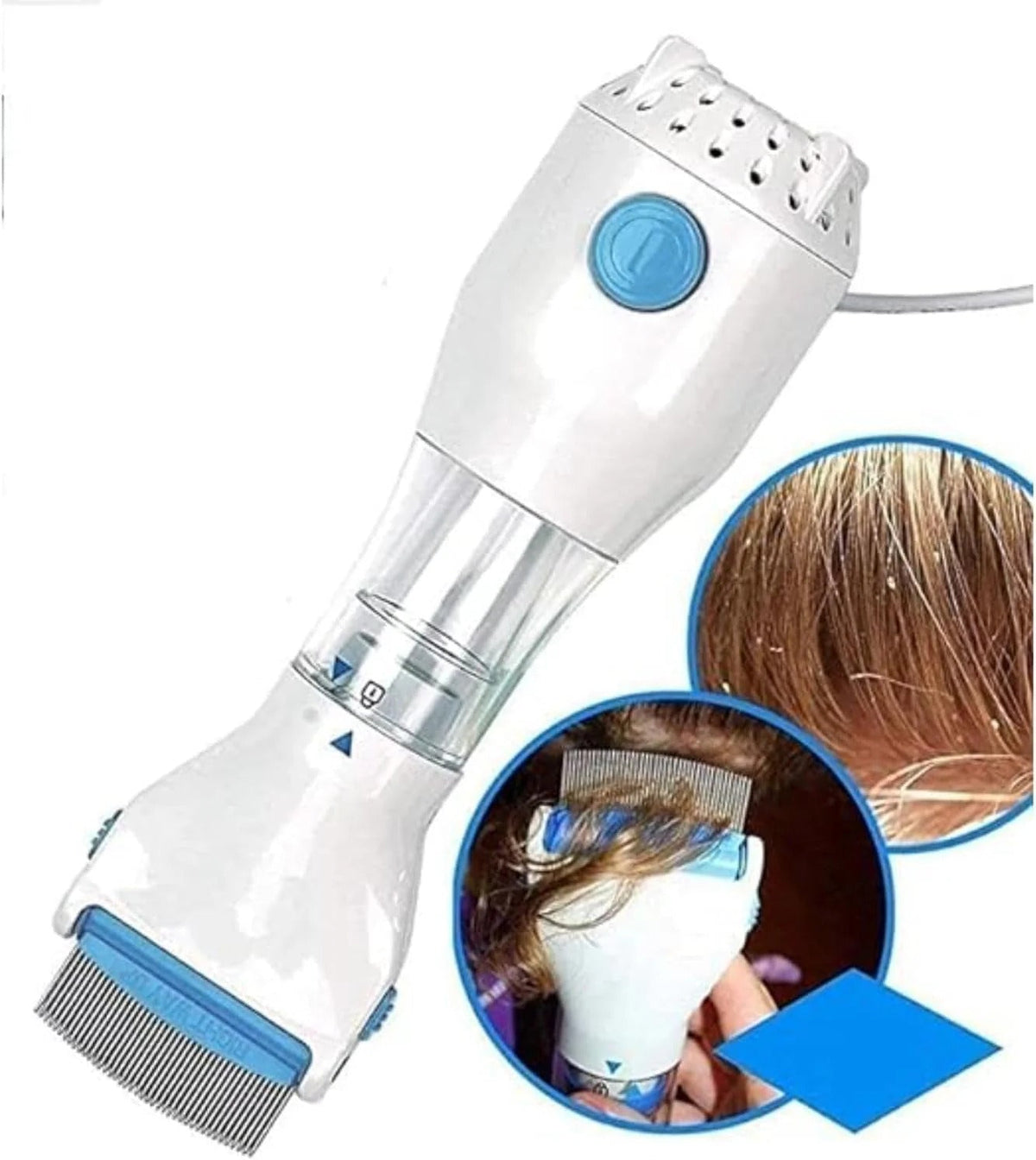 V Comb Electronic Head Lice Removal Machine With 4 Filters