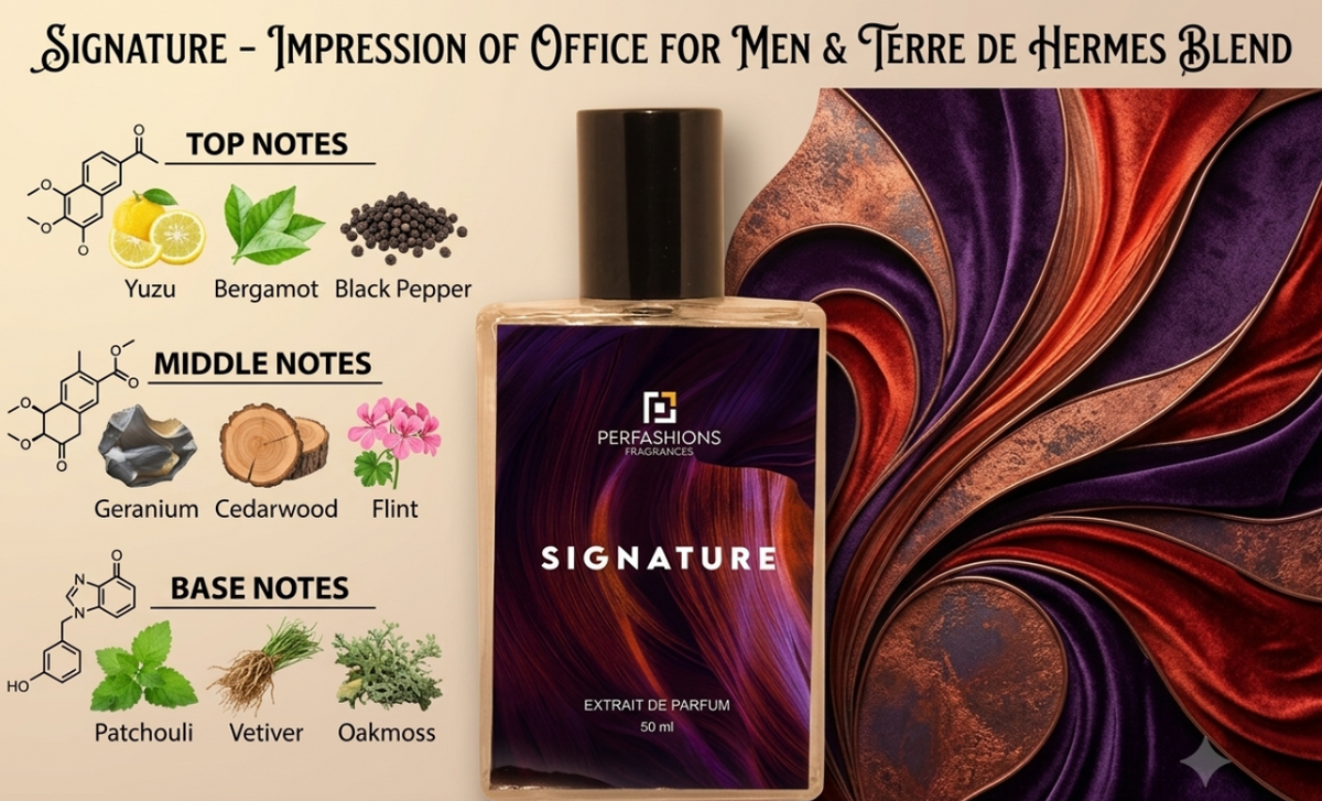 Signature – Our Own Creation | Woody Citrus Extrait De Parfum For Men
