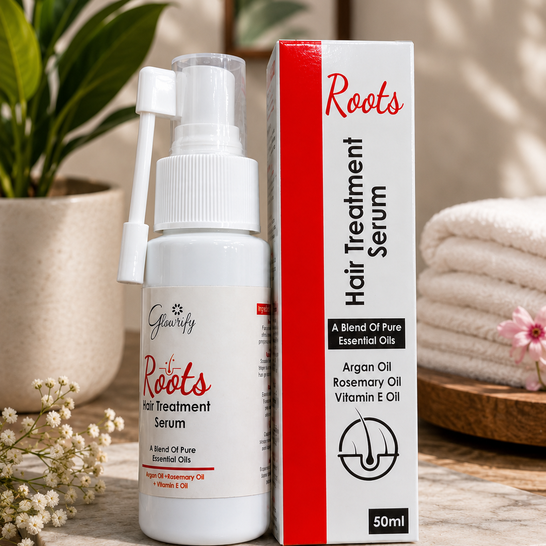 Glowrify Roots Hair Treatment Serum - Nourishing Scalp And Root Care