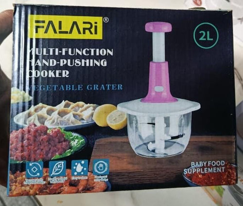 2L Multi-Function Hand-Push Chopper