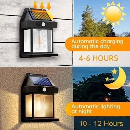 Sensor Solar Bulb Light | Camping Light For Outdoor