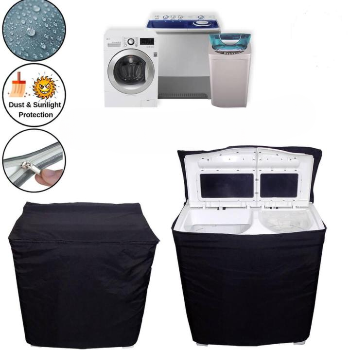 Twin Tub Washing Machine Cover Waterproof Cover For Double Tub Washing Machine