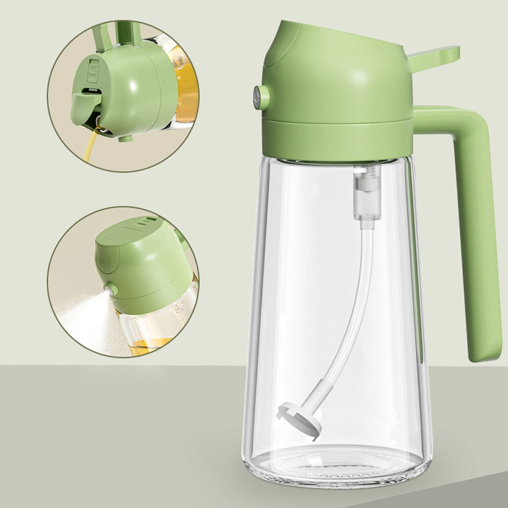 2-In-1 Oil Sprayer Bottle For Kitchen -