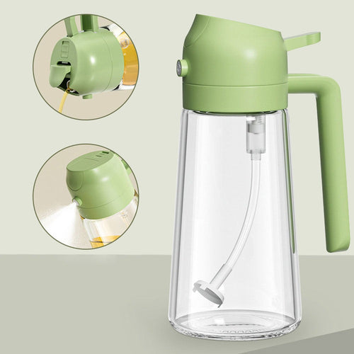 2-In-1 Oil Sprayer Bottle For Kitchen -
