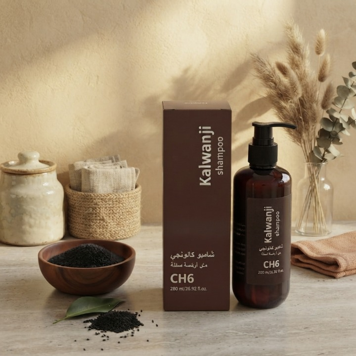 Organic Kalwanji Shampoo (CH6) Herbal Black