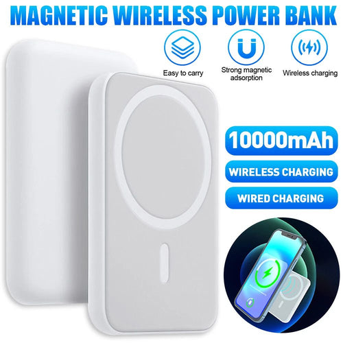 10000mAh Magnetic Wireless Power Bank -