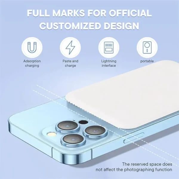 10000mAh Magnetic Wireless Power Bank -