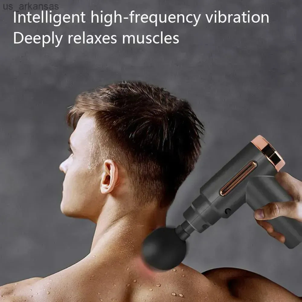 Smart Quiet Massage Gun with 4 Heads Ideal
