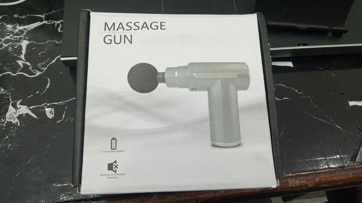 Smart Quiet Massage Gun with 4 Heads Ideal